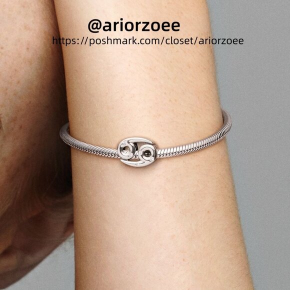 Pandora Sparkling Cancer Zodiac Charm|Pendant - Picture 2 of 2